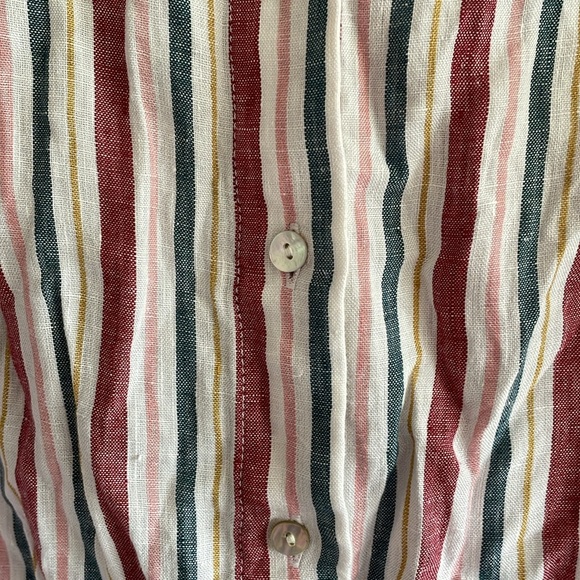 100% Linen Shirt By Contemporaine - Picture 3 of 5